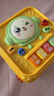寶寶音樂嬰兒手拍拍鼓幼兒1-3歲月起敲打玩具六面體兒童益智早教 多功能益智早教六面鼓-橘黃色 80%用戶選擇高配【充電版】 曬單實拍圖