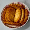麥肯晨選原切冷凍大薯餅500g*2袋（16片）空氣炸鍋食材半成品營養(yǎng)早餐 曬單實(shí)拍圖