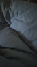 無印良品全棉套件被子褥子全套一整套學(xué)生宿舍六件套（三件套+被芯+床褥） 曬單實(shí)拍圖