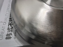 京東京造304不銹鋼碗 大湯碗雙層隔熱餐具面碗18CM拉面碗沙拉碗 曬單實(shí)拍圖