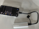 聯(lián)想（Lenovo）1TB 移動硬盤固態(tài)(PSSD) ZX1 Type-c USB3.1雙接口 讀速560MB/s 手機(jī)直連 電腦 銀色 曬單實拍圖