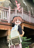 IROYA雙肩包女戶外游玩輕便背包休閑運(yùn)動(dòng)小書包旅行包大學(xué)生徒步登山包 綠色 曬單實(shí)拍圖