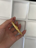 福佳來黃金滿天星手鐲999足金包足銀大氣實心閃耀推拉鐲子情人節(jié)送老婆 金3克總重約30克滿天星手鐲 曬單實拍圖