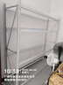 施爾福 輕型加厚180kg/層貨架倉儲倉庫儲物置物架200*50*200cm*4層白主 曬單實(shí)拍圖