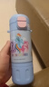 GULOO兒童保溫杯女孩庫洛米雙飲吸管水杯316不銹鋼小學(xué)生上學(xué)專用水壺 藍(lán)色小馬寶莉 480ml 送背帶+雙飲 曬單實(shí)拍圖