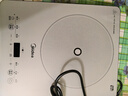美的家用電磁爐火鍋一套帶鍋2200W大功率猛火新型電磁灶 微晶鉑鉆面板節(jié)能電磁爐炒菜鍋一體全套電池爐 【5秒速熱 IH電磁加熱】恒勻火技術 曬單實拍圖