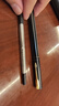 派克（PARKER） 筆芯水性筆芯 簽字筆替換芯 派克寶珠筆芯商務高檔辦公大容量筆芯 【細黑色0.5】2支 曬單實拍圖