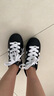 阿迪達(dá)斯（adidas）三葉草小黑鞋白標(biāo)貝殼頭潮流男女系帶板鞋運(yùn)動(dòng)鞋JI0216 曬單實(shí)拍圖