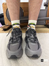 Saucony索康尼GUARD 2K復(fù)古跑鞋男女減震跑鞋透氣休閑鞋跑步運(yùn)動(dòng)鞋子 深灰銀灰1 43 曬單實(shí)拍圖