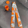 愛馬仕（HERMES）絲巾 Twilly 真絲簡(jiǎn)約氣質(zhì)精致女款裝飾絲巾禮盒七夕禮物 橙色H063707S-09 曬單實(shí)拍圖