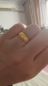 周六福（ZLF）  黃金戒指女款足金999車花活口指環(huán)滿天星 計(jì)價(jià) 12號(hào) - 3.52g 曬單實(shí)拍圖