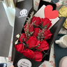 米向永生花玫瑰花鮮香皂花束母節生日禮物520送男女友老婆媽媽同城 紅 紅玫瑰香皂花11朵花束禮盒裝 曬單實(shí)拍圖