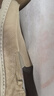 策樂布鞋男秋季新款透氣輕便一腳蹬軟底便捷懶人鞋百搭爸爸鞋男鞋 杏色 44 曬單實拍圖