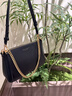 Tory Burch  湯麗柏琦【線上專(zhuān)享】 PERRY 小號(hào)肩背鏈條包TB 177245 黑色 001 OS 曬單實(shí)拍圖