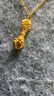 CRD克徠帝黃金項(xiàng)鏈金剛杵足金999套鏈古法吊墜5G工藝送節(jié)日禮物 7.5g 曬單實(shí)拍圖