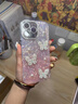 瑪爾扎 立體珍珠蝴蝶適用iPhone16Promax手機殼蘋(píng)果15氣質(zhì)新款14pro唯美夢(mèng)幻13女神12輕奢11保護套 粉色-立體白珍珠蝴蝶【閃粉鏡頭膜】+手繩 iPhone 16 Pro 曬單實(shí)拍圖