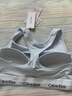 Calvin Klein內(nèi)衣【七夕禮盒明星同款摩登引力帶】女ck輕運動美背文胸QF3785AD CIQ-云水藍 M 推薦75B-85A 曬單實拍圖