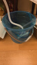 貝意品魚(yú)缸換水桶曬水桶困水桶新魚(yú)過(guò)水加水海鹽桶配鹽桶透明水桶 藍色圓形水桶(小號)12L 曬單實(shí)拍圖