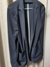 羅蒙（ROMON）冰絲高彈防曬西服男春夏新款彈力無(wú)痕單西商務(wù)西裝易打理外套男 XF003深藍色【冰絲防曬款】 L (175) 【建議125-145斤】 曬單實(shí)拍圖