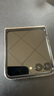 三星（SAMSUNG）Z Flip5手機(jī)殼原裝智能主題保護(hù)殼個(gè)性手機(jī)套后殼保護(hù)套透明硬殼 （無(wú)NFC卡片-單透明殼）-已拆封 曬單實(shí)拍圖