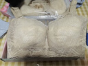 依嫚詩大胸顯小內衣女薄款縮胸全罩杯聚攏防下垂收副乳上托大碼文胸夏季 嫩膚色 85C=38C 曬單實拍圖