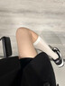 JIOESC小腿襪絲襪女及膝半筒襪配洛麗塔瑪麗珍jk夏季秋超薄日系甜美襪子 奶白色小腿襪 【80D】 1雙 均碼 【80-120斤】 曬單實(shí)拍圖