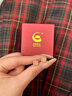 中國黃金（CHINA GOLD）足金四葉草耳釘金鑲玉鑲嵌黃金耳飾情人節(jié)生日禮物送女朋友送老婆 足金和田玉四葉草耳釘【一對】 約0.85g 曬單實(shí)拍圖