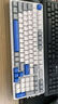 雷柏（Rapoo）V700DIY-98無線機械鍵盤有線藍(lán)牙三模gasket客制化7層填充消音全鍵熱插拔電競游戲辦公電腦鍵盤 曬單實拍圖