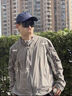 法派夏天全透氣孔速干黑色網(wǎng)帽戶外輕薄防曬帽運(yùn)動(dòng)打網(wǎng)球帽子男太陽帽 曬單實(shí)拍圖