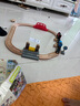 Hape(德國)火車軌道玩具木質(zhì)拼插diy小鎮(zhèn)運輸收納套節(jié)日禮物E3764 曬單實拍圖