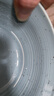蘇氏陶瓷（SUSHI CERAMICS）藍(lán)色芝麻釉點(diǎn)6只裝米飯碗湯碗5英寸西式螺紋飯碗 曬單實(shí)拍圖