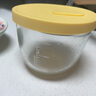 樂扣樂扣（locknlock）【家裝節(jié)】輔食盒玻璃蒸蛋碗儲(chǔ)存盒寶寶碗嬰兒碗LLGO53Y_340ml 曬單實(shí)拍圖