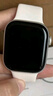 Apple/蘋果 Watch SE 智能手表GPS款40毫米星光色鋁金屬表殼星光色運動型表帶S/M MXF43CH/B 曬單實拍圖