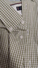 TOMMY HILFIGER【透氣府綢】夏季男純棉商務(wù)休閑格子短袖襯衣襯衫男外套35440 灰色格紋L9F XL （推薦：165-180斤） 曬單實(shí)拍圖