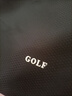 高爾夫GOLF雙肩包男士運(yùn)動(dòng)健身包簡易戶外旅行背包大容量輕便抽繩尼龍收納包 465*350*10MM 黑色 曬單實(shí)拍圖
