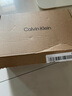 Calvin Klein 運動【吸濕速干】秋季女士ck提花松緊腰跑步健身運動褲4WS4P601 001-太空黑 M 曬單實拍圖
