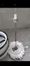 大衛(wèi)旋轉(zhuǎn)拖把35cm桿伸縮99-127cm 2頭加厚拖布 N11單桶洗脫合一不占地 曬單實(shí)拍圖
