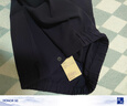 無印良品（MUJI）女式 易干彈力泡泡紗錐形褲褲子女款休閑褲25年夏季 女裝BE1V3A5S 藏青色 XL (165/74A) 曬單實拍圖