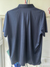 花花公子高檔桑蠶絲短袖t恤男2025夏季薄款中老年爸爸裝高端品牌大碼體恤 藏青色 無(wú)痕順滑 L 175碼-建議120到140斤 曬單實(shí)拍圖