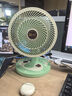 駱駝電風(fēng)扇家用電扇臺式多功能小型風(fēng)扇學(xué)生宿舍桌面風(fēng)扇可搖頭靜音辦公室桌面臺扇 綠色臺扇【搖頭/2檔位】 標(biāo)配【1.3米電源線】 曬單實拍圖