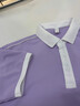 北羅幼兒園教師工作服女定制工作服夏季短袖T恤印字logo教育機構POLO 【抗菌透氣】丁香紫 M 曬單實(shí)拍圖