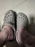 【crocs制造商】男女防滑版洞洞鞋 厚底時尚涼拖鞋 沙灘鞋 花園鞋 卡其色 43 曬單實拍圖