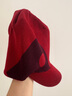KLATTERMUSEN攀山鼠10535女巫Heid帶檐羊毛帽Heid Brim Beanie Burnt Lava/巖漿紅 均碼 曬單實(shí)拍圖