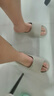 AOKANG踩屎感拖鞋男士夏季室內(nèi)家居家用浴室洗澡防滑厚底eva防臭涼拖鞋 曬單實拍圖