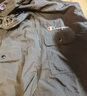 Champion冠軍秋季新款戶(hù)外露營(yíng)工裝風(fēng)馬甲背心V領(lǐng)拉鏈外套情侶裝 黑色 M 曬單實(shí)拍圖