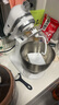 KitchenAid（凱膳怡）【國(guó)家補(bǔ)貼】廚師機(jī)家用進(jìn)口4.5QT和面揉面一體機(jī)多功能攪拌機(jī) 牛奶白 5KSM95CWH 曬單實(shí)拍圖