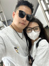 love legend情侶裝短袖t恤夏季寬松圓領(lǐng)一男一女印花半袖潮流百搭休閑上衣服 白灰色+白灰色 M 男+S女 曬單實拍圖