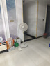 美的（Midea）電風(fēng)扇家用遠(yuǎn)距送風(fēng)遙控智能落地扇七葉智能感溫立式電扇宿舍臥室搖頭 40CM大網(wǎng)罩杏色35mkl 曬單實(shí)拍圖