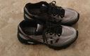 美津濃（MIZUNO）山系戶外登山鞋復(fù)古緩震防滑輕野鞋透氣跑步鞋RACER ADV 07/暗銀/黑 40.5 (260mm) 曬單實(shí)拍圖