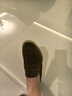 特呂弗復(fù)古英倫流蘇樂福鞋男款牛反絨真皮翻毛豆豆鞋懶人一腳蹬舒適春夏 金棕色 (A482) 40 曬單實(shí)拍圖